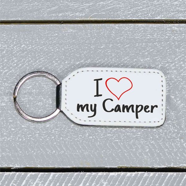 Schlüsselanhänger "I love my Camper" 1