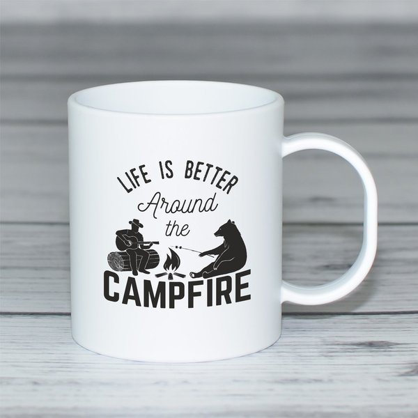 Kunststofftasse "Campfire"