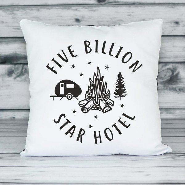 Kissen "Five Billion Star Hotel"